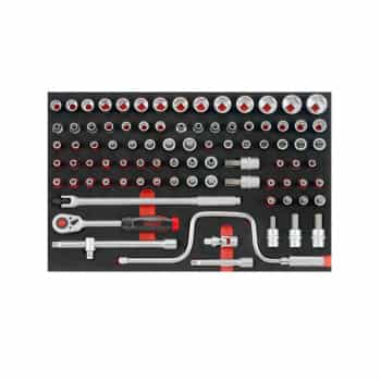 Jeu de douilles et embouts Force 1/2" 88 pièces (EVA)