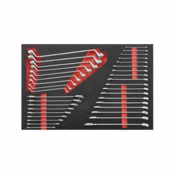 Jeu de clés polygonales Force 36 pièces (EVA)