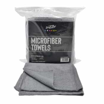 Chiffon microfibre ZviZZer Noir - 40x40cm - 10 pièces