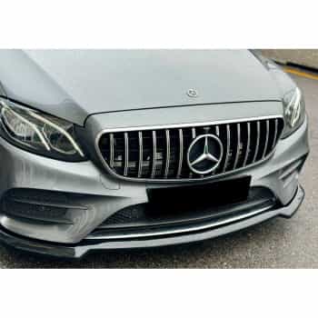 Becquet avant unidirectionnel pour Mercedes Classe E W213 Coupé (C238) AMG-Line 2017-2020