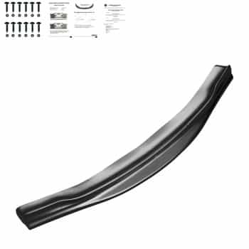 Becquet avant unidirectionnel pour BMW M5 F10/F11 2011-2016 – Noir brillant