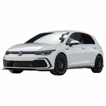 Becquet avant Oneway adapté à la Volkswagen Golf VIII HB/Variant GTI/GTE/R Line 2020-