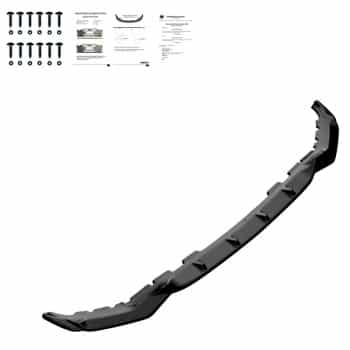 Becquet avant unidirectionnel pour BMW X7 M G07 M-Pack 2018-2022 – Noir brillant