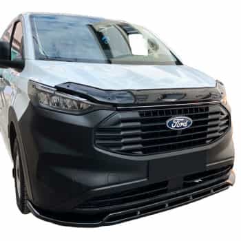 Becquet avant unidirectionnel pour Ford Transit Custom MK2 2023- - Version 2 - Noir brillant