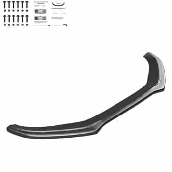 Becquet avant unidirectionnel pour Audi A4 S-Line/S4 B8 Facelift 2012-2015 - Noir brillant