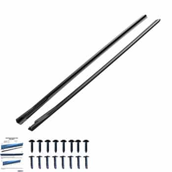 Jupes latérales unidirectionnelles pour BMW i4 G26 M-Pack 2021- - Noir brillant