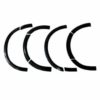 Ensemble d'élargisseurs d'ailes à usage unique (garnitures) pour Volkswagen Transporter T6 2015-2019