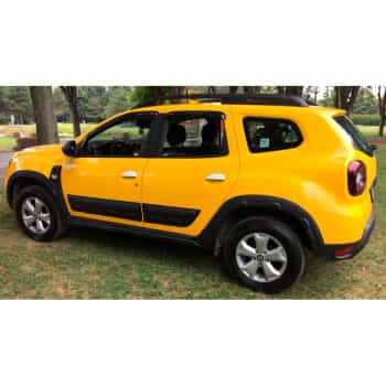 Ensemble d'extensions d'ailes (garnitures) à usage unique pour Dacia Duster II 2018-2024 avec Park Assist (Offr