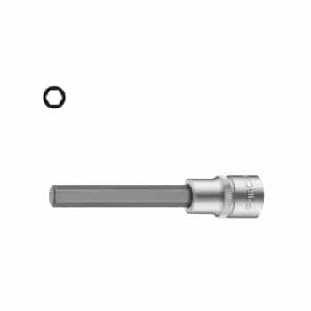 Douille à embout Force longue 1/2" hexagonale 10 mm 140 mm L