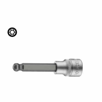 Douille à embout Force 1/2" à boule 5 mm 240 mmL
