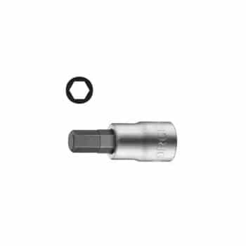 Douille à embout Force 3/8" hexagonale 8 mm 80 mm L