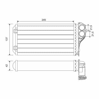 Radiateur de chauffage, chauffage intérieur