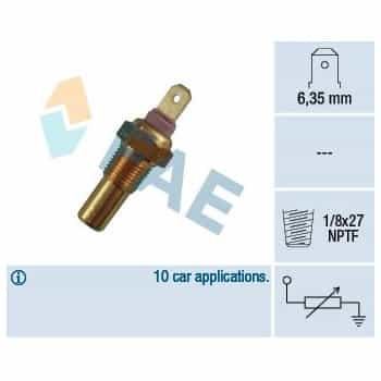 Capteur, température du liquide de refroidissement