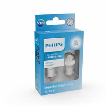 Philips Ultinon PRO7000 - 6000 K - 12/24 V - BA15S