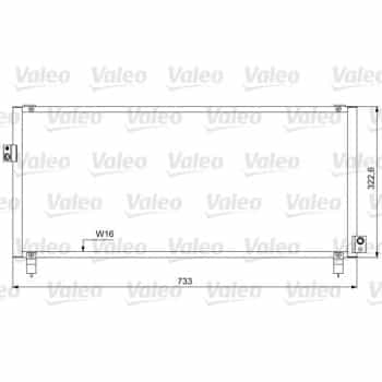 Condenseur, climatisation 814052 Valeo
