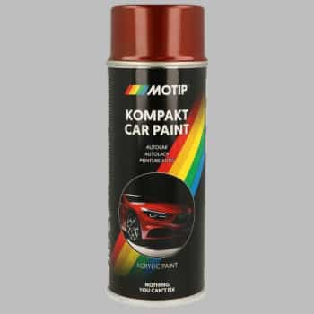 Bombe aérosol rouge métallisé MoTip 51669 - 400 ml