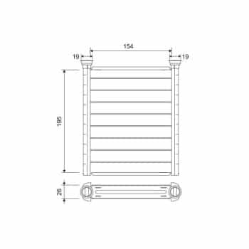 Radiateur de chauffage, chauffage intérieur