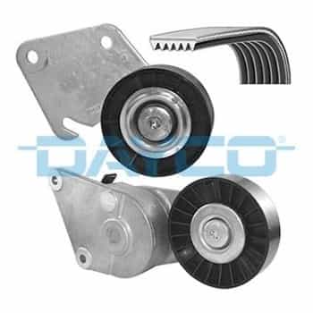 Jeu de courroies trapézoïdales poly-V