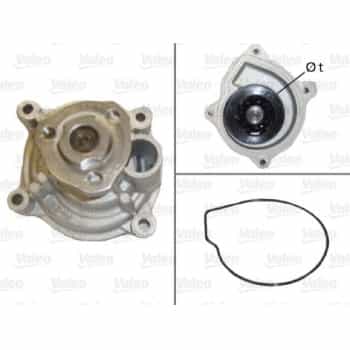 Pompe à eau, refroidissement du moteur 506867 Valeo