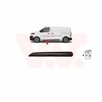 MOULURE DE PORTE D'ENTRÉE GAUCHE