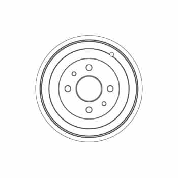 Tambour de frein DB5021 TRW
