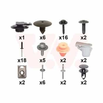 KIT DE MONTAGE DE PARE-CHOCS AVANT 4422794 Van Wezel