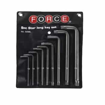 Jeu de clés Torx Force en L 9 pièces