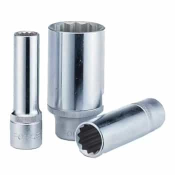 Douille Force 1/2", 12 pans long 7/8"