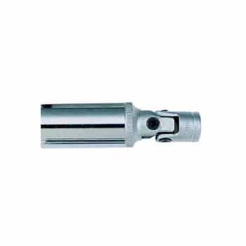 Douille magnétique pour bougie d'allumage Force 3/8" avec joint coudé 20,6 mm