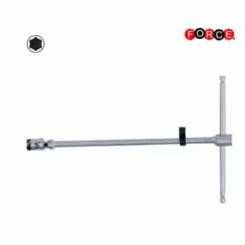 Clés à douille Force à poignée en T avec joint à cardan (450 mm de longueur)