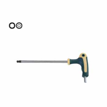 Clé à douille sphérique Force à poignée en T 3/16"