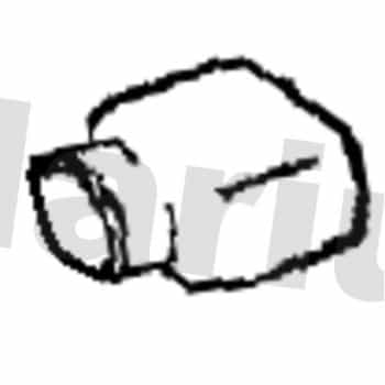 Déflecteur de tuyau de sortie