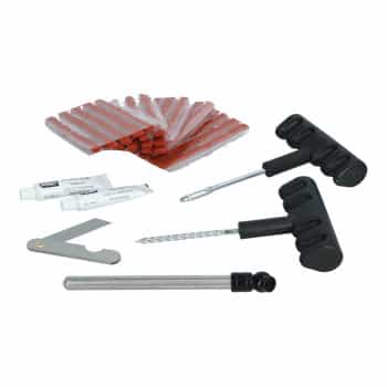 Kit de réparation de pneus Carpoint – 31 pièces avec poignées en métal