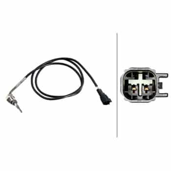 Capteur de température des gaz d'échappement 6PT 358 226-251 Hella