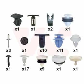 Kit de montage, porte