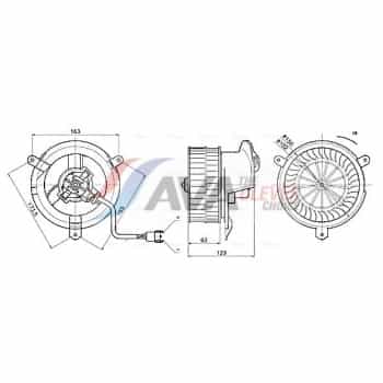 Ventilation intérieure MS8784 Ava Quality Cooling