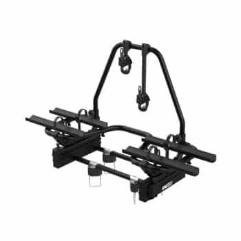 Porte-vélos à barre de remorquage Enduro BS260 pour caravane, édition noire