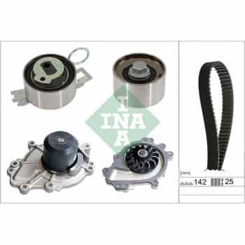 Ensemble pompe à eau + courroie de distribution 530 0840 30 Ina