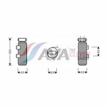 Filtre déshydratant, climatisation
