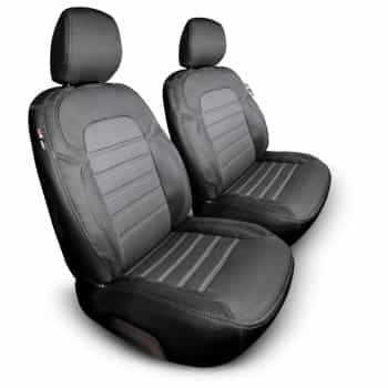 Ensemble de housses de siège en tissu au design original otoM 1+1 adapté au Volkswagen Transporter T7 2024- (le plus p