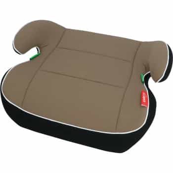 Siège rehausseur Carkids I-Size 125-150 cm Taupe/Noir