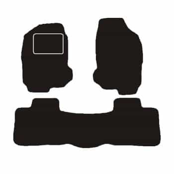 Tapis de voiture adaptés à Isuzu D-Max 2010 - 2012