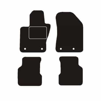 Tapis de voiture adaptés au Jeep Compass MP 2017 -