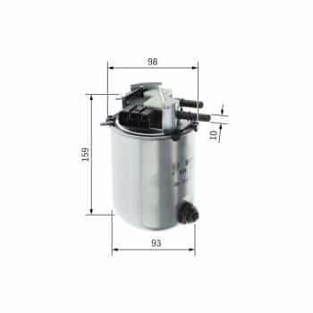 Filtre à carburant F 026 402 288 Bosch