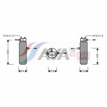 Filtre déshydratant, climatisation