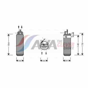 Filtre déshydratant, climatisation