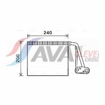 Evaporateur climatisation