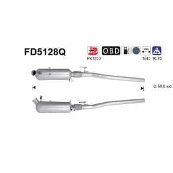 Filtre à particules FD5128Q AS