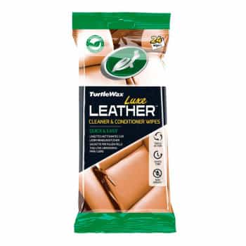 Lingettes nettoyantes et revitalisantes pour cuir de luxe Turtle Wax 54097, 24 pièces