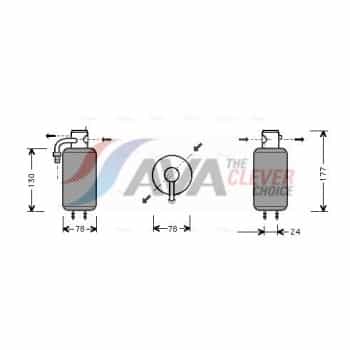 Filtre déshydratant, climatisation
